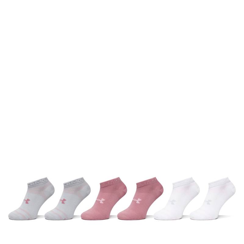 6er-Set niedrige Unisex-Socken Under Armour Unisex UA Essential 6pk Low 1386239-697 Bunt von Under Armour