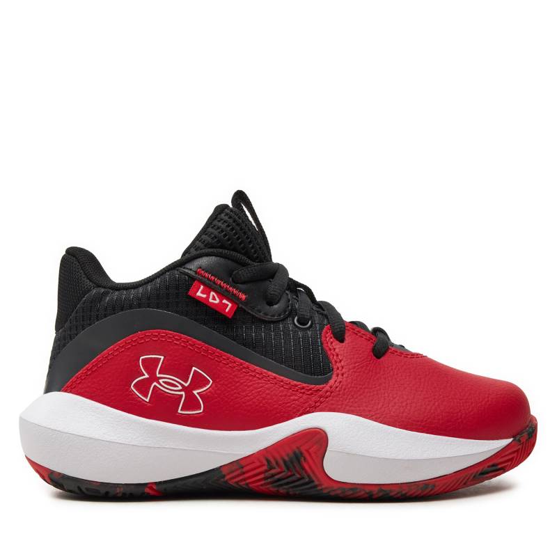 Basketballschuhe Under Armour Pre-School UA Lockdown 7 3028514 Rot von Under Armour