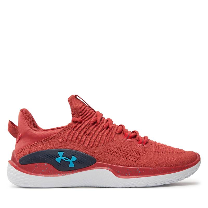 Fitnessschuhe Under Armour Ua Flow Dynamic Intlknt 3027177-600 Rot von Under Armour