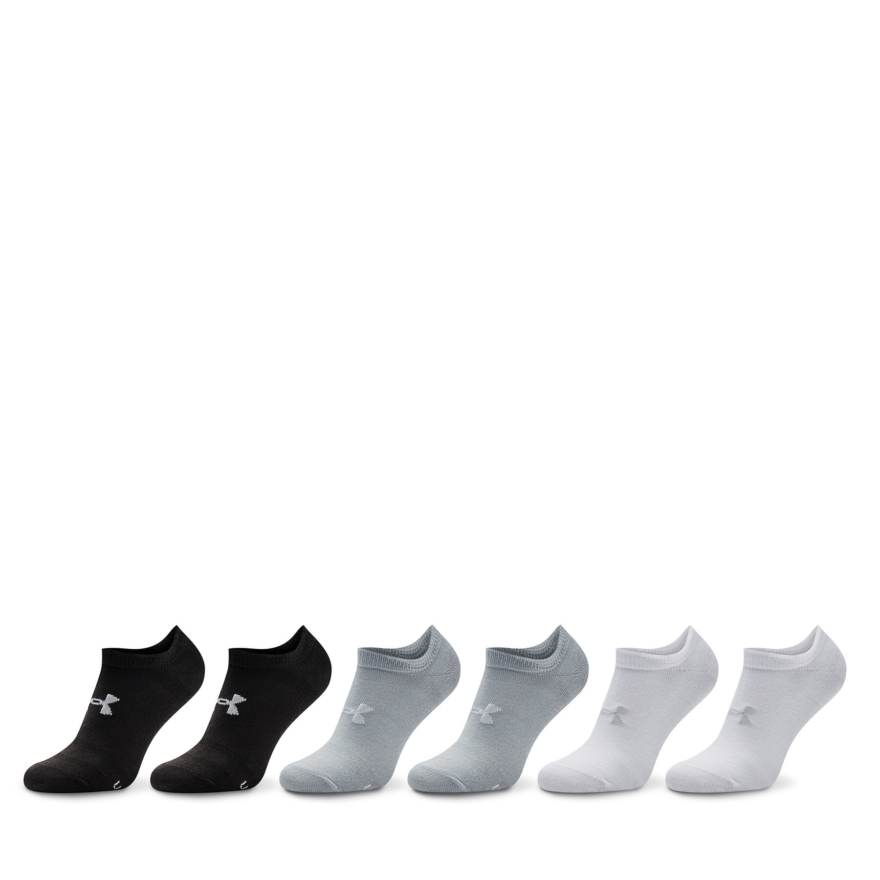 Set 6 Paar Knöchelsocken Unisex Under Armour UA Essential 1382611 Bunt von Under Armour