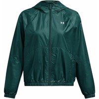 UNDER ARMOUR Damen Fitnessjacke UA SportStyle Windbreaker petrol | M von Under Armour