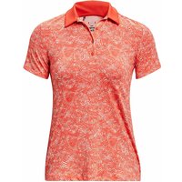UNDER ARMOUR Damen Fitnesspolo UA Playoff Printed rot | S UNDER ARMOUR Damen Fitnesspolo UA Playoff Printed rot | S von Under Armour