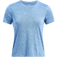 UNDER ARMOUR Damen Fitnessshirt UA Launch Camo hellblau | XS von Under Armour