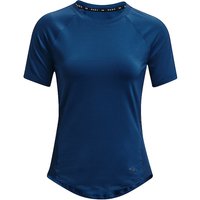 UNDER ARMOUR Damen Fitnessshirt UA RUSH™ Mesh petrol | M von Under Armour