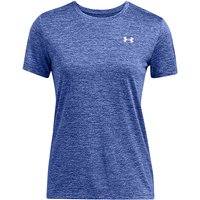 UNDER ARMOUR Damen Fitnessshirt UA Tech™ Twist blau | L von Under Armour