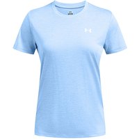 UNDER ARMOUR Damen Fitnessshirt UA Tech™ Twist hellblau | XS von Under Armour