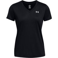 UNDER ARMOUR Damen Fitnessshirt UA Tech™ V-Neck schwarz | L von Under Armour