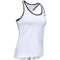 UNDER ARMOUR Damen Fitnesstank UA Knockout weiss | L von Under Armour