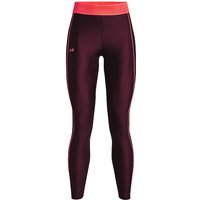 UNDER ARMOUR Damen Fitnesstight HeatGear® dunkelrot | M von Under Armour