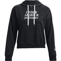 UNDER ARMOUR Damen Hoodie UA Recovery Fleece mit Schriftzug grau | L UNDER ARMOUR Damen Hoodie UA Recovery Fleece mit Schriftzug grau | L von Under Armour