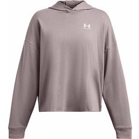 UNDER ARMOUR Damen Hoodie UA Rival Terry Oversize grau | L von Under Armour