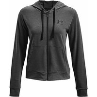 UNDER ARMOUR Damen Kapuzenjacke UA Rival Frottee grau | L von Under Armour