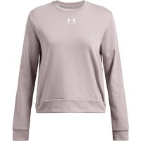 UNDER ARMOUR Damen Sweater UA Rival Terry Crew grau | L von Under Armour