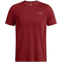 UNDER ARMOUR Herren Fitnesshirt UA Seamless Stride dunkelrot | L von Under Armour