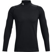 UNDER ARMOUR Herren Fitnessshirt ColdGear® Fitted Mock schwarz | L von Under Armour