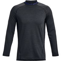 UNDER ARMOUR Herren Fitnessshirt ColdGear® Twist Mock schwarz | S von Under Armour