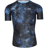 UNDER ARMOUR Herren Fitnessshirt HeatGear® Iso-Chill Graphic dunkelblau | L von Under Armour