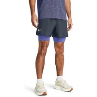 UNDER ARMOUR Herren Fitnessshort UA Launch 2-in-1 5  grau | S von Under Armour