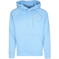 UNDER ARMOUR Herren Hoodie UA Rival Fleece High Brand Read Logo hellblau | L von Under Armour