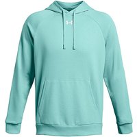 UNDER ARMOUR Herren Hoodie UA Rival Fleece türkis | L von Under Armour