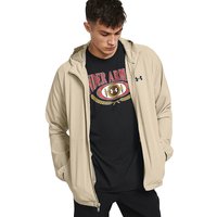 UNDER ARMOUR Herren Jacke UA Stretch Woven Windbreaker beige | XXL von Under Armour