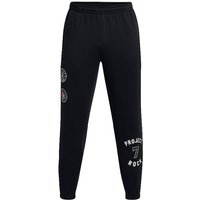 UNDER ARMOUR Herren Jogginghose The Rock Icon Fleece schwarz | L von Under Armour