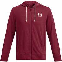 UNDER ARMOUR Herren Kapuzenpullover UA Rival Terry dunkelrot | L von Under Armour