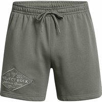 UNDER ARMOUR Herren Short Project Rock HWT grau | L von Under Armour