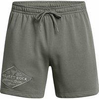 UNDER ARMOUR Herren Short Project Rock HWT grau | S UNDER ARMOUR Herren Short Project Rock HWT grau | S von Under Armour