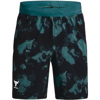 UNDER ARMOUR Herren Short Project Rock Woven Printed  grün | S von Under Armour