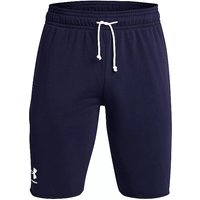 UNDER ARMOUR Herren Short UA Rival Terry dunkelblau | S von Under Armour