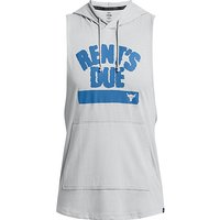 UNDER ARMOUR Herren Sweater Project Rock Rents Due Sleeveless Hoodie grau | L von Under Armour