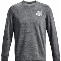 UNDER ARMOUR Herren Sweater UA Rival Terry Graphic Crew grau | L von Under Armour