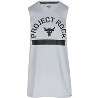 UNDER ARMOUR Herren Tank UA Project Rock Payoff Graphic grau | M von Under Armour