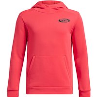 UNDER ARMOUR Kinder Hoodie Armour Fleece® Club Glitch rot | 116-128 von Under Armour