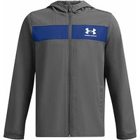 UNDER ARMOUR Kinder Jacke UA Sportstyle Windbreaker grau | 116-128 von Under Armour