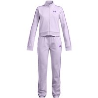 UNDER ARMOUR Mädchen Trainingsanzug UA Icon Knit Crop lila | 116-128 von Under Armour