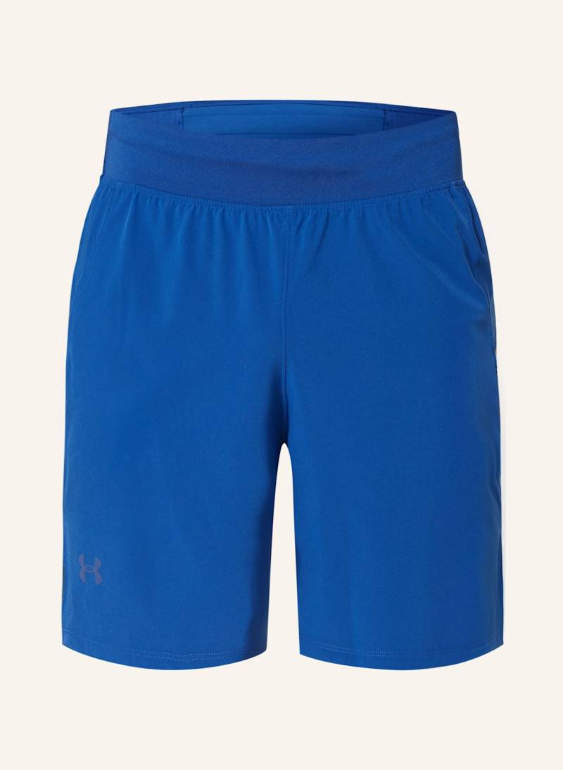 Under Armour 2-In-1-Laufshorts Launch Elite blau von Under Armour