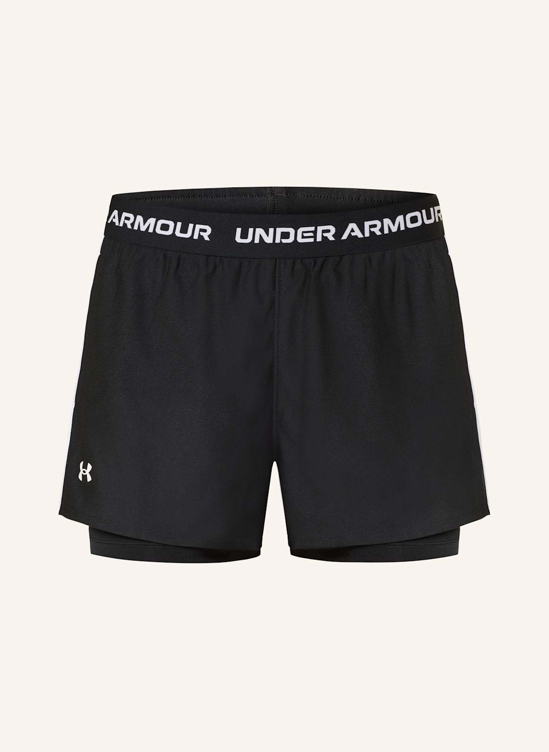 Under Armour 2-In-1-Trainingsshorts Play Up schwarz von Under Armour