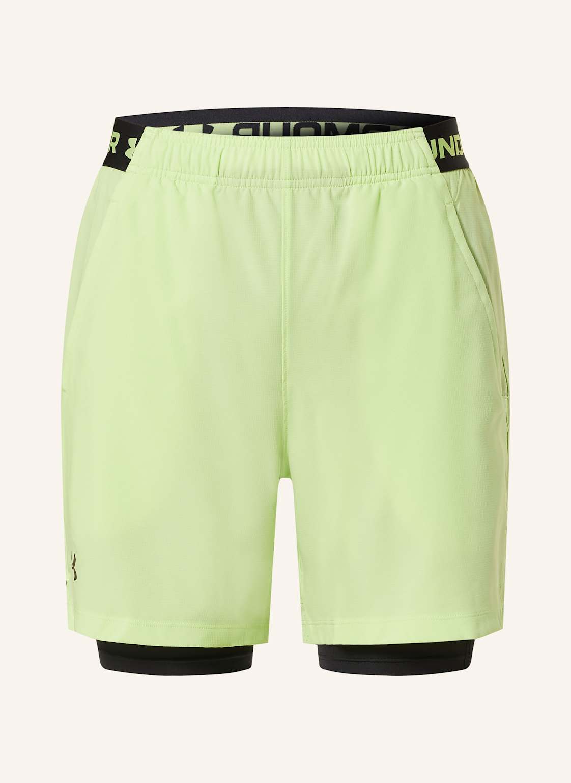 Under Armour 2-In-1-Trainingsshorts Ua Vanish Woven gruen von Under Armour