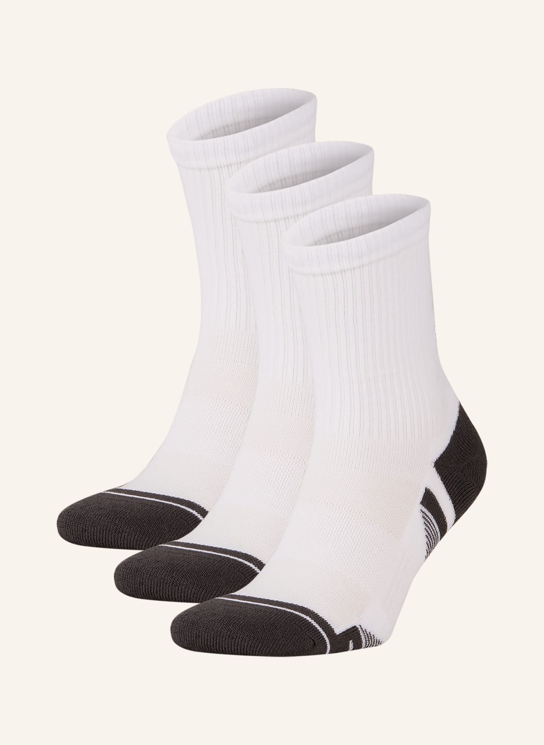 Under Armour 3er-Pack Sportsocken Performance Tech weiss von Under Armour