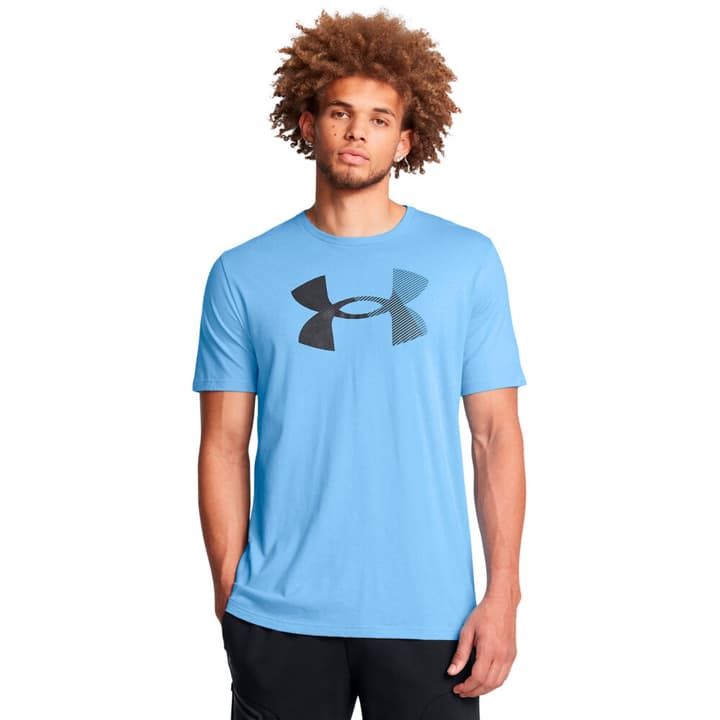 Under Armour Big Logo Fill SS T-Shirt hellblau von Under Armour