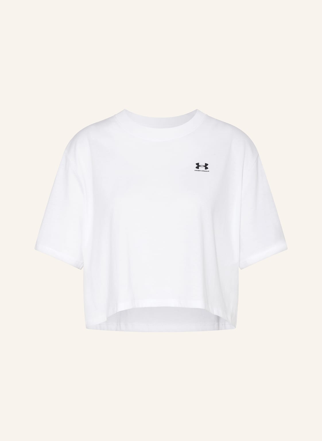 Under Armour Cropped-Shirt Ua Boxy weiss von Under Armour