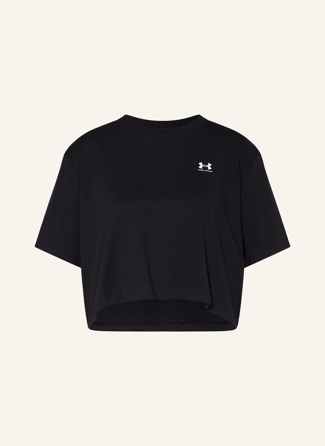 Under Armour Cropped-Shirt schwarz von Under Armour