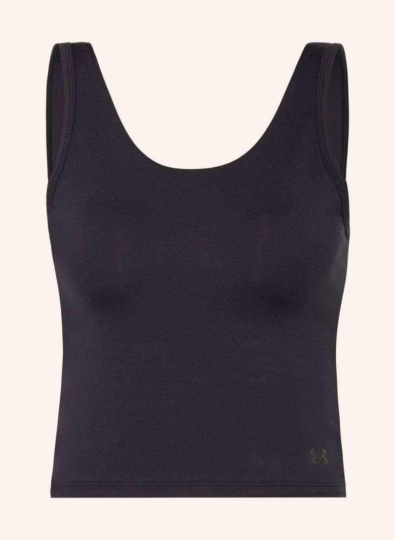 Under Armour Cropped-Top Motion schwarz von Under Armour