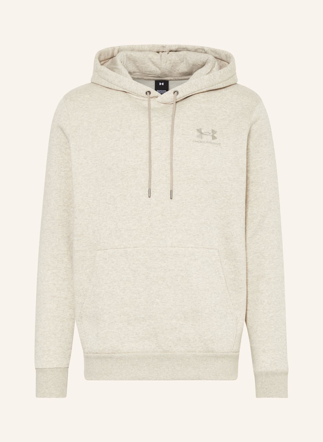 Under Armour Fleece-Hoodie Essential beige von Under Armour