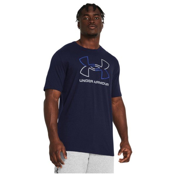 Under Armour - GL Foundation Update S/S - T-Shirt Gr L - Regular blau von Under Armour