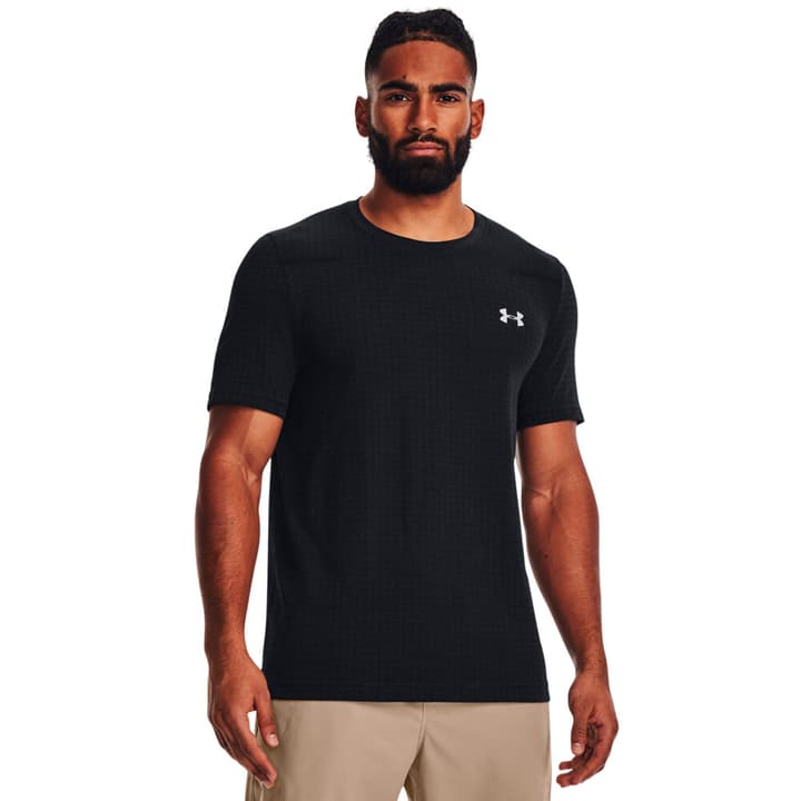 Under Armour Grid Vanish Seamless T-Shirt schwarz von Under Armour