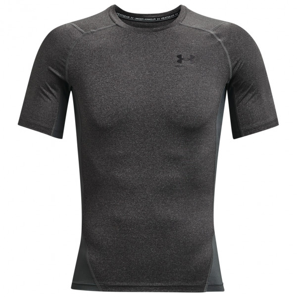 Under Armour - HG Armour Comp S/S - Kompressionswäsche Gr 3XL - Regular;L - Regular;M - Regular;S - Regular;XL - Regular;XS - Regular;XXL - Regular grau;schwarz;weiß von Under Armour