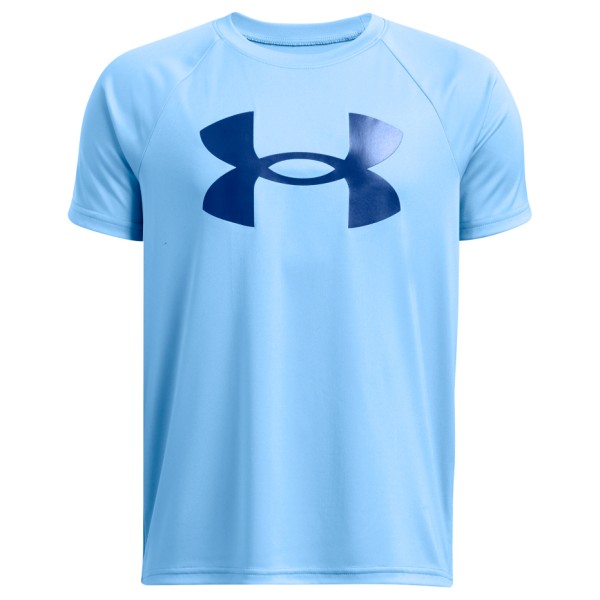 Under Armour - Kid's Tech Big Logo S/S - Funktionsshirt Gr L blau von Under Armour